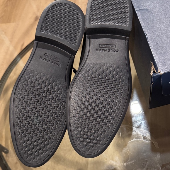 Cole Haan Men's Dark Chukka Boots with Tan Sole - Picture 2 of 4